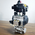 Electric Intelligent Adjustment Control Flange Butterfly Valve